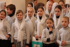 Вторая детская литургия В Кафедральном соборе УПЦ_17