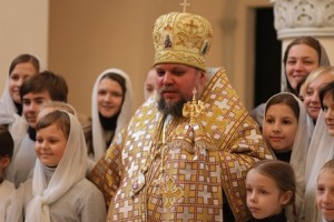 Вторая детская литургия В Кафедральном соборе УПЦ_25